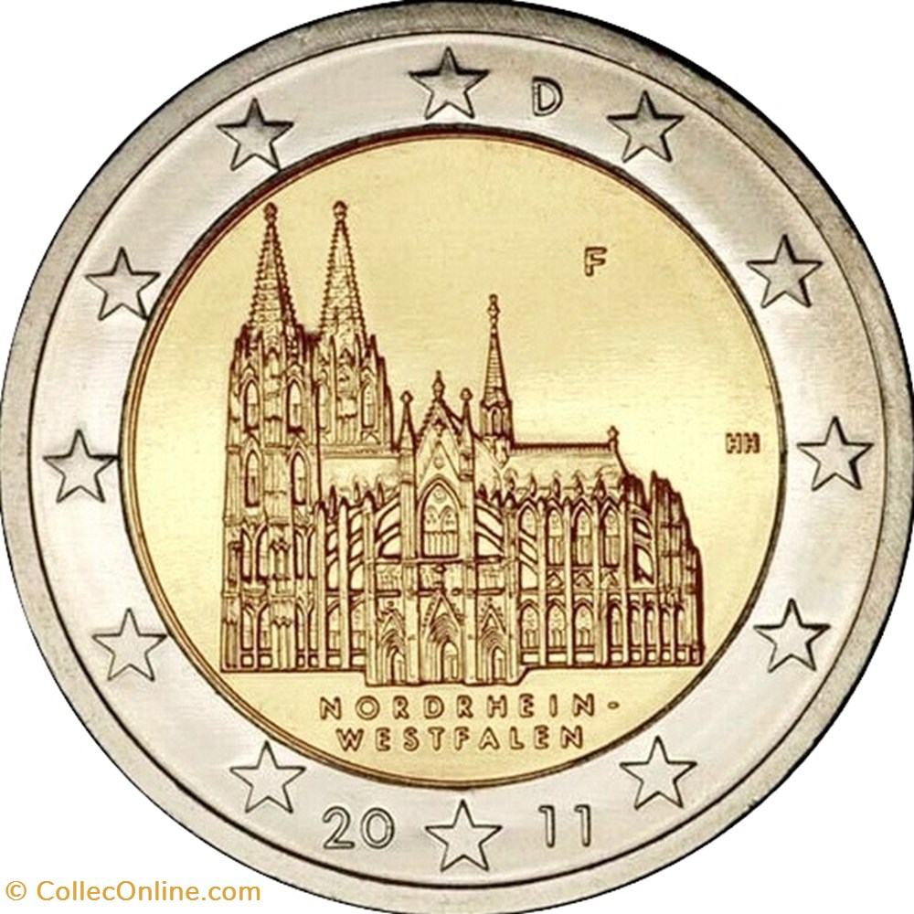 ALLEMAGNE 2011 monnaie euro allemagne 2011