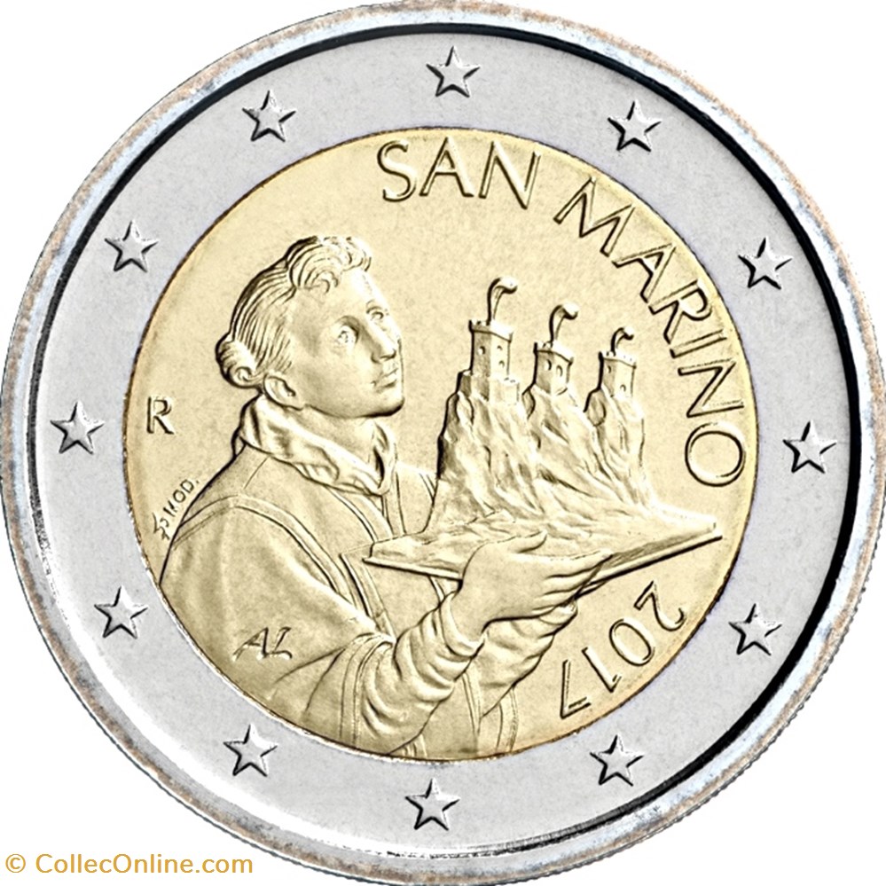 monnaie euro saint marin 2017