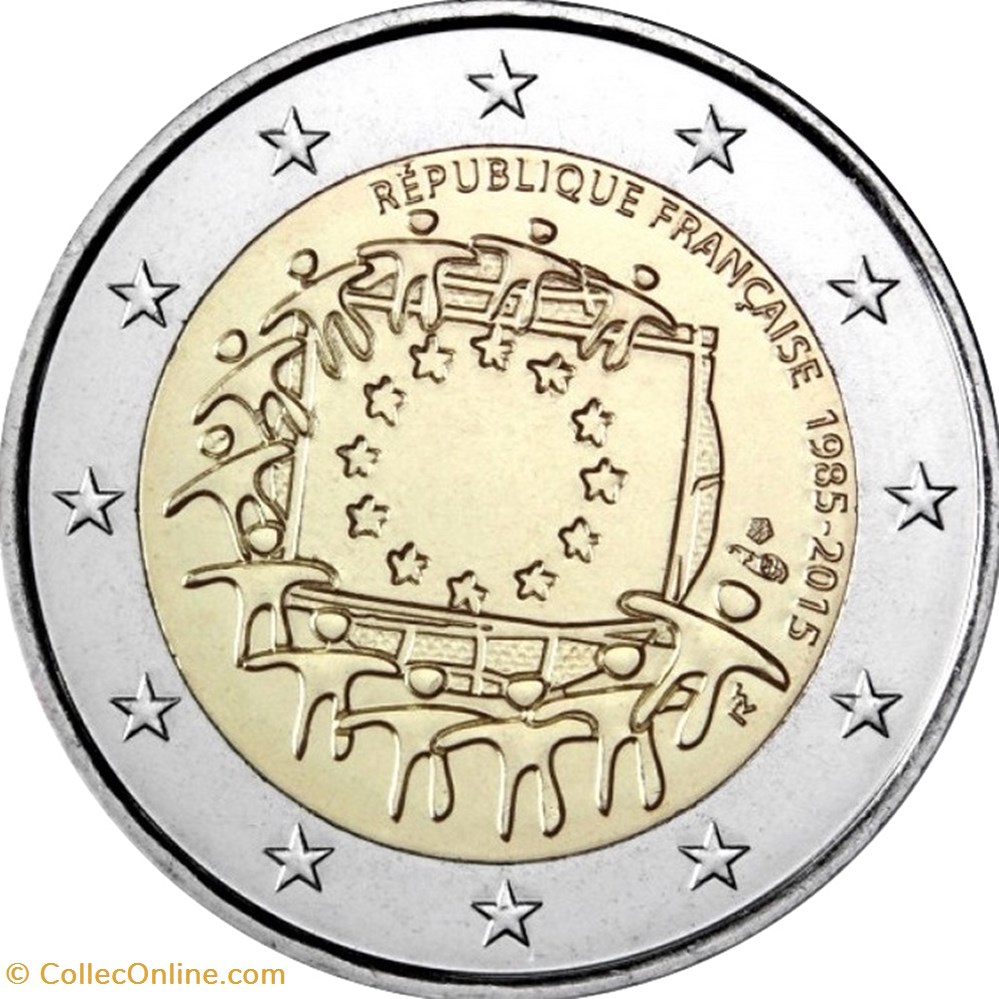 FRANCE 2015 (2) monnaies euros france 2015 2