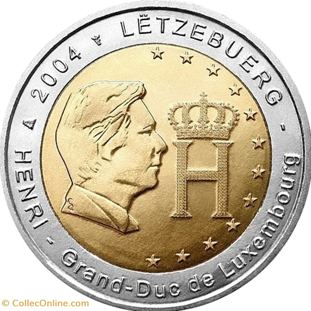 LUXEMBOURG 2004 monnaie euro a luxembourg 2004