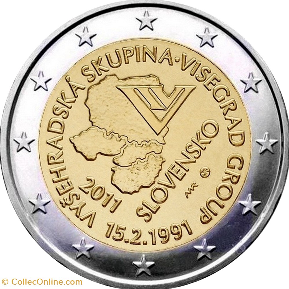 SLOVAQUIE 2011 monnaie euro slovaquie 2011