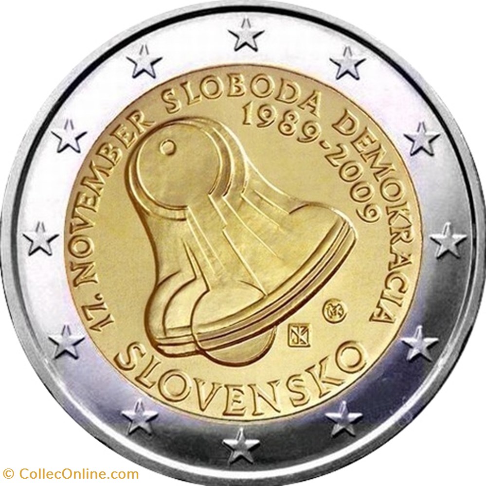SLOVAQUIE 2009 monnaie euro slovaquie 2009