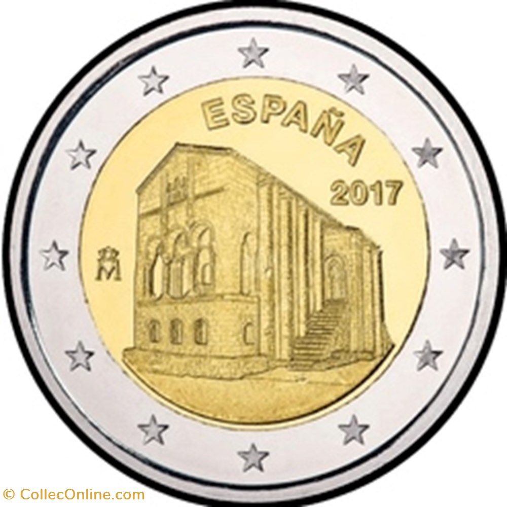 monnaies euros espagne 2017