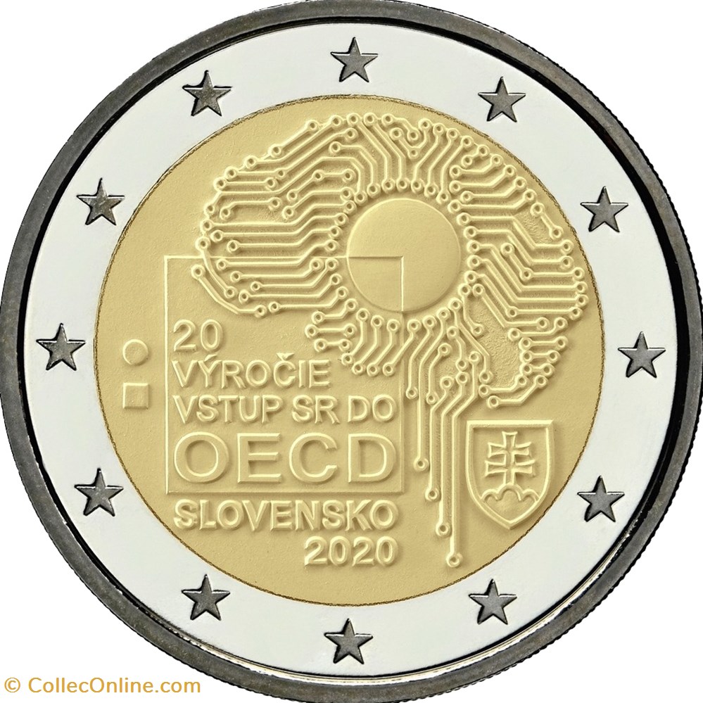 SLOVAQUIE 2020 monnaie euro slovaquie 2020
