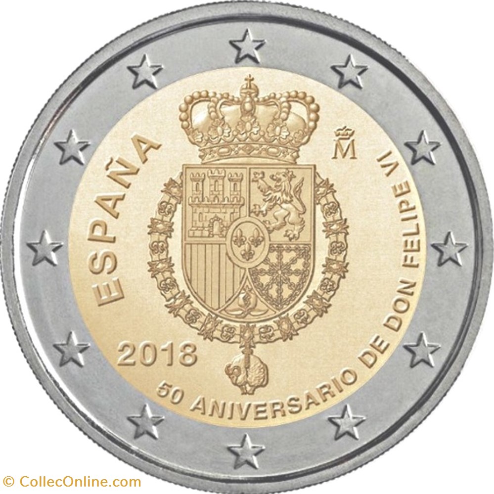ESPAGNE 2018 monnaies euros espagne 2018