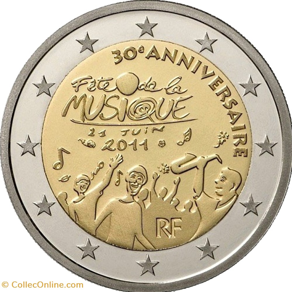 FRANCE 2011 monnaie euro france 2011