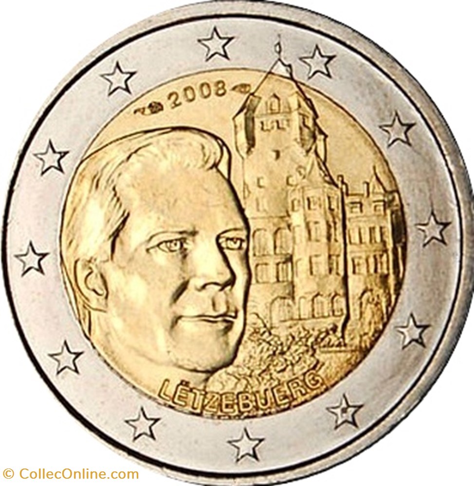 LUXEMBOURG 2008 monnaie euro a luxembourg 2008