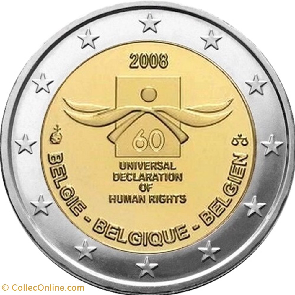BELGIQUE 2008 monnaie euro a belgique 2008