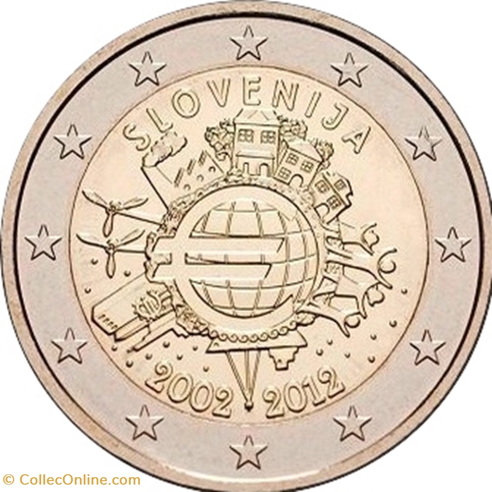 SLOVENIE 2012 (€) monnaie euro a slovenie 2012