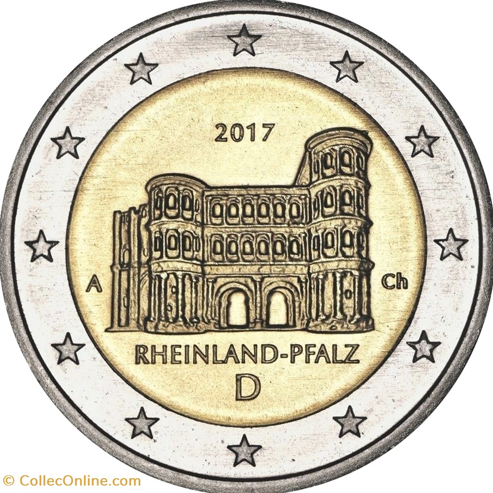 ALLEMAGNE 2017 monnaie euro allemagne 2017
