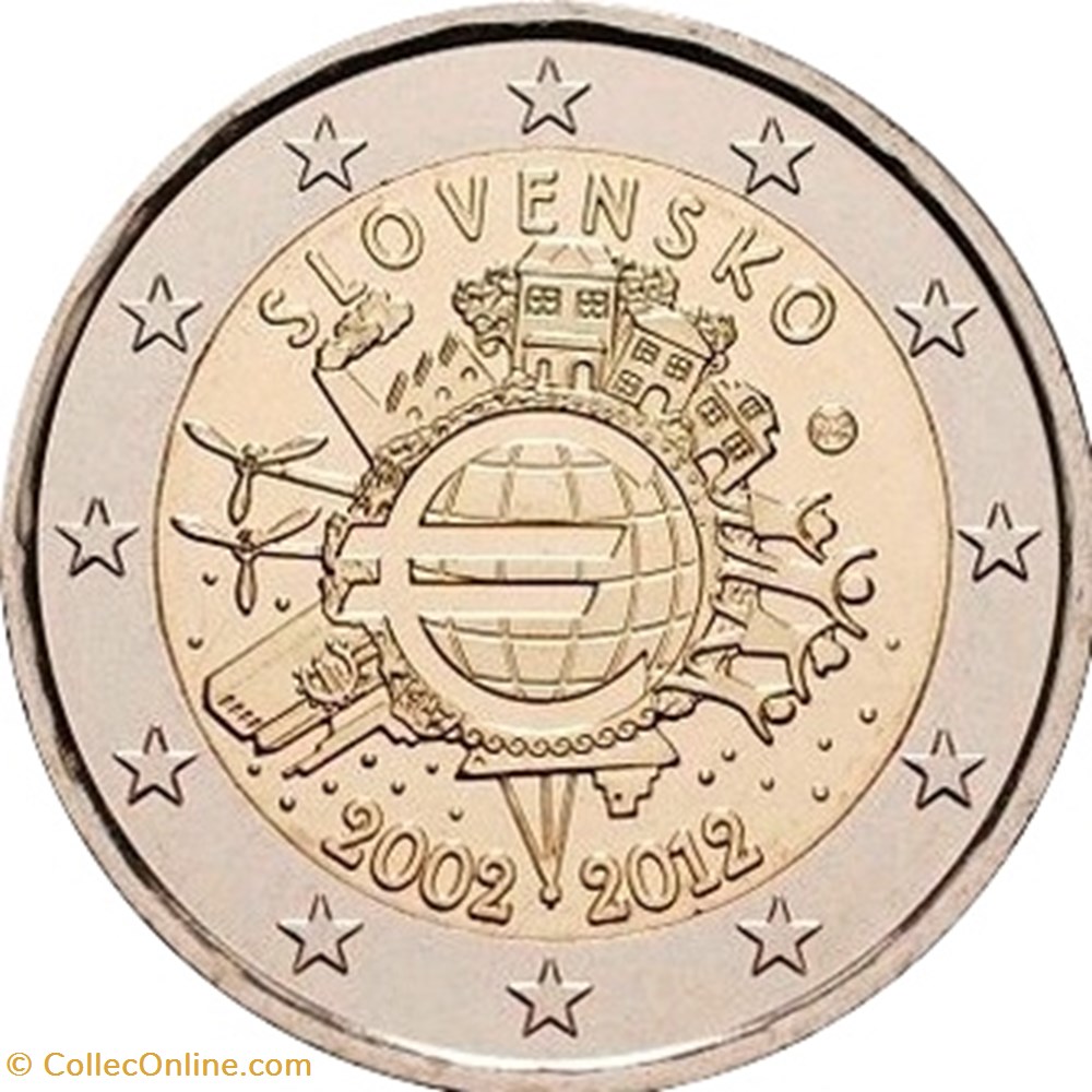 SLOVAQUIE 2012 (€) monnaie euro slovaquie 2012