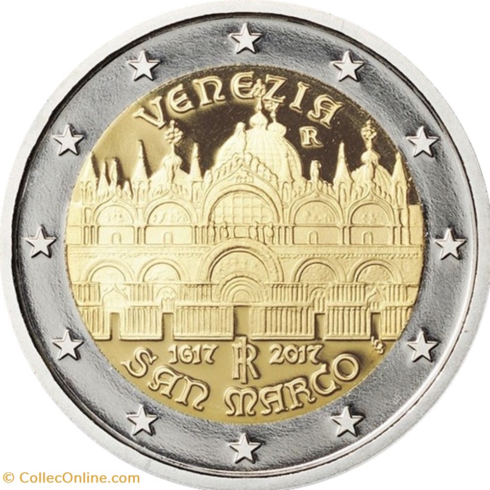 monnaie euro italie 2017