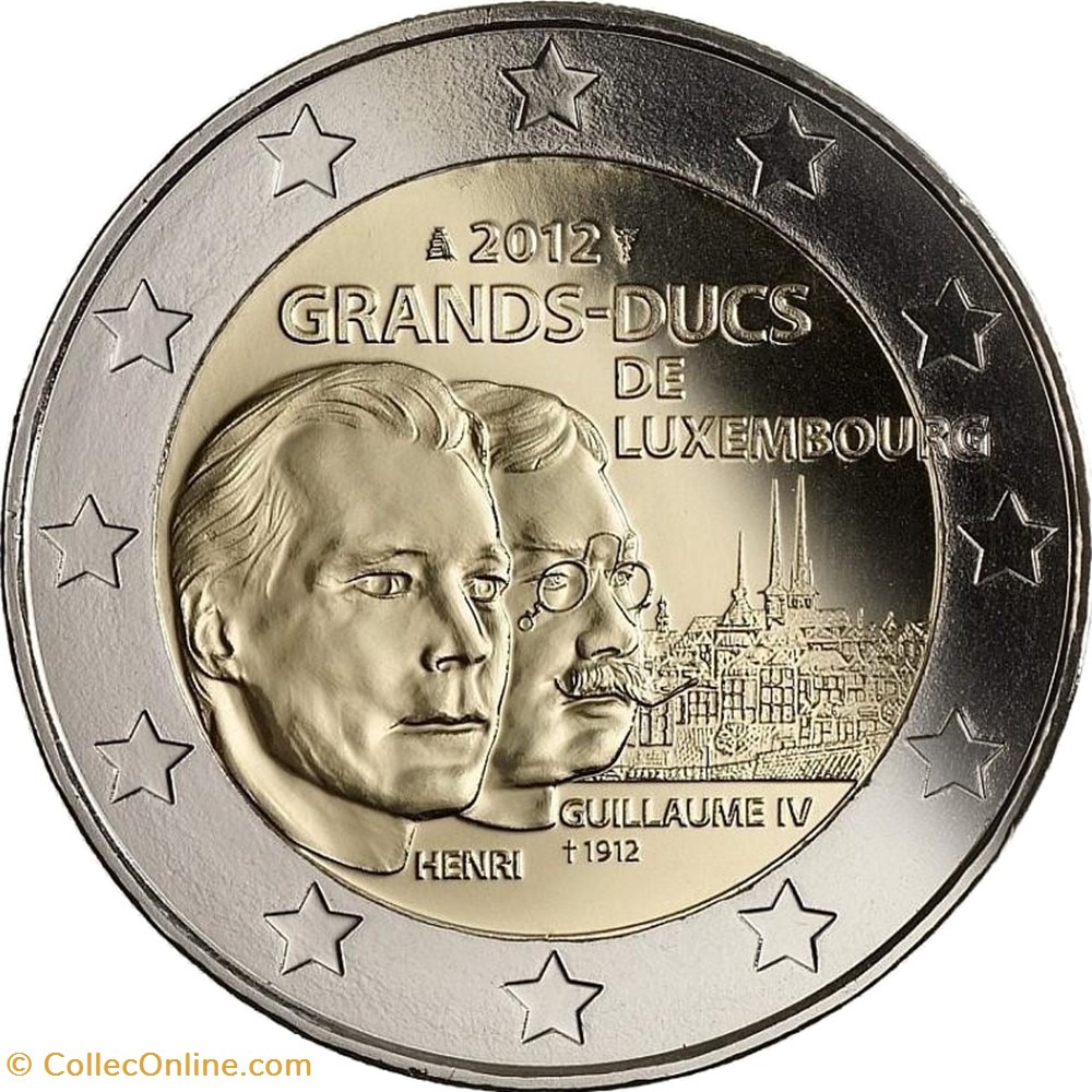 LUXEMBOURG 2012 monnaie euro a luxembourg 2012