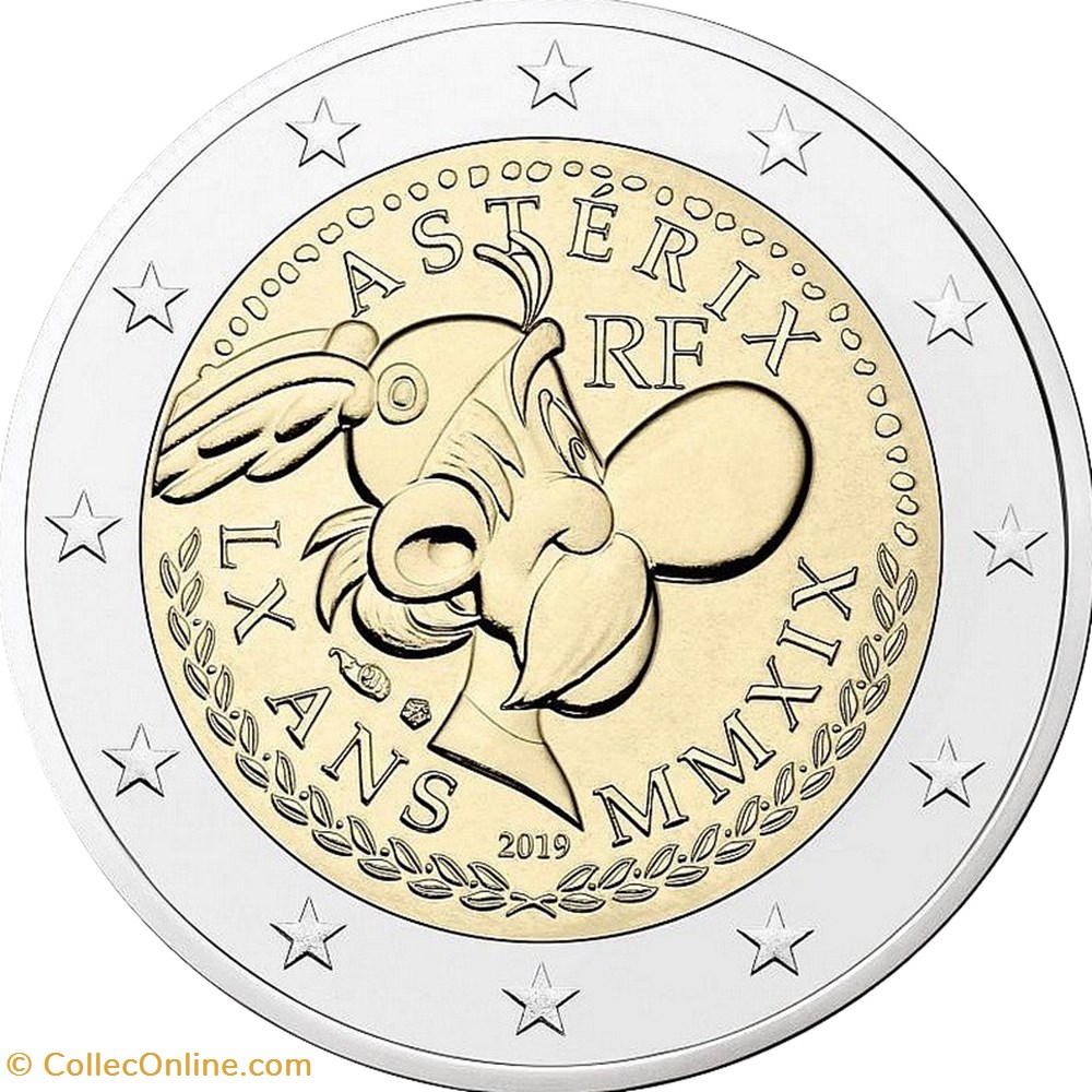 FRANCE 2019 (2) monnaies euros france 2019 2