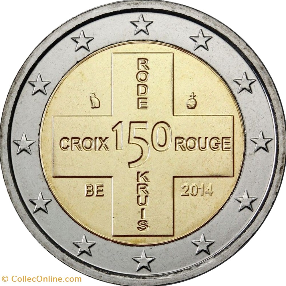 monnaie euro a belgique 2014