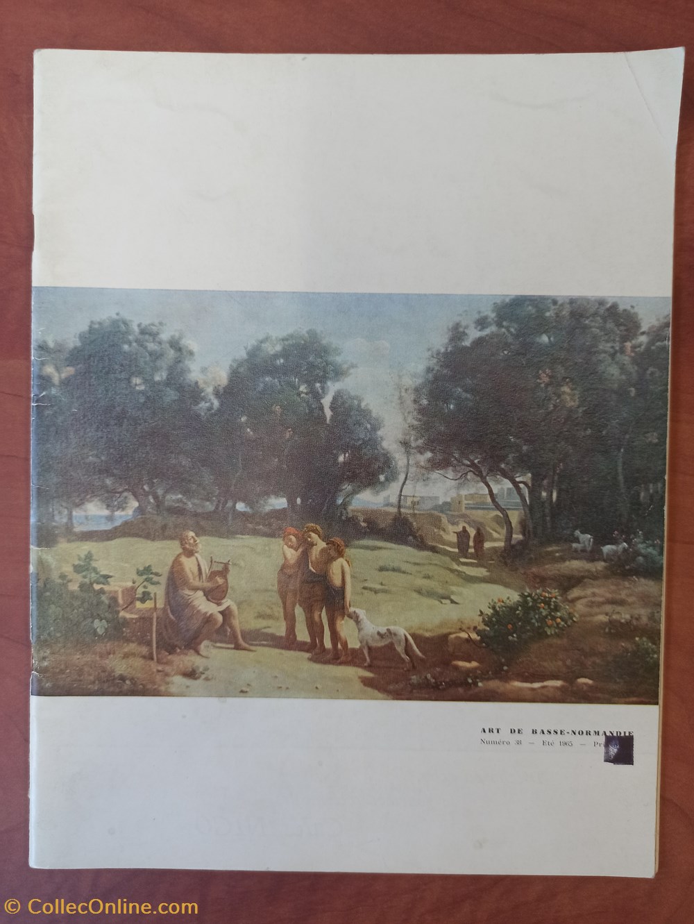 antiquites archeologie art de basse normandie n 38 ete 1965 musee de saint lo camille corot