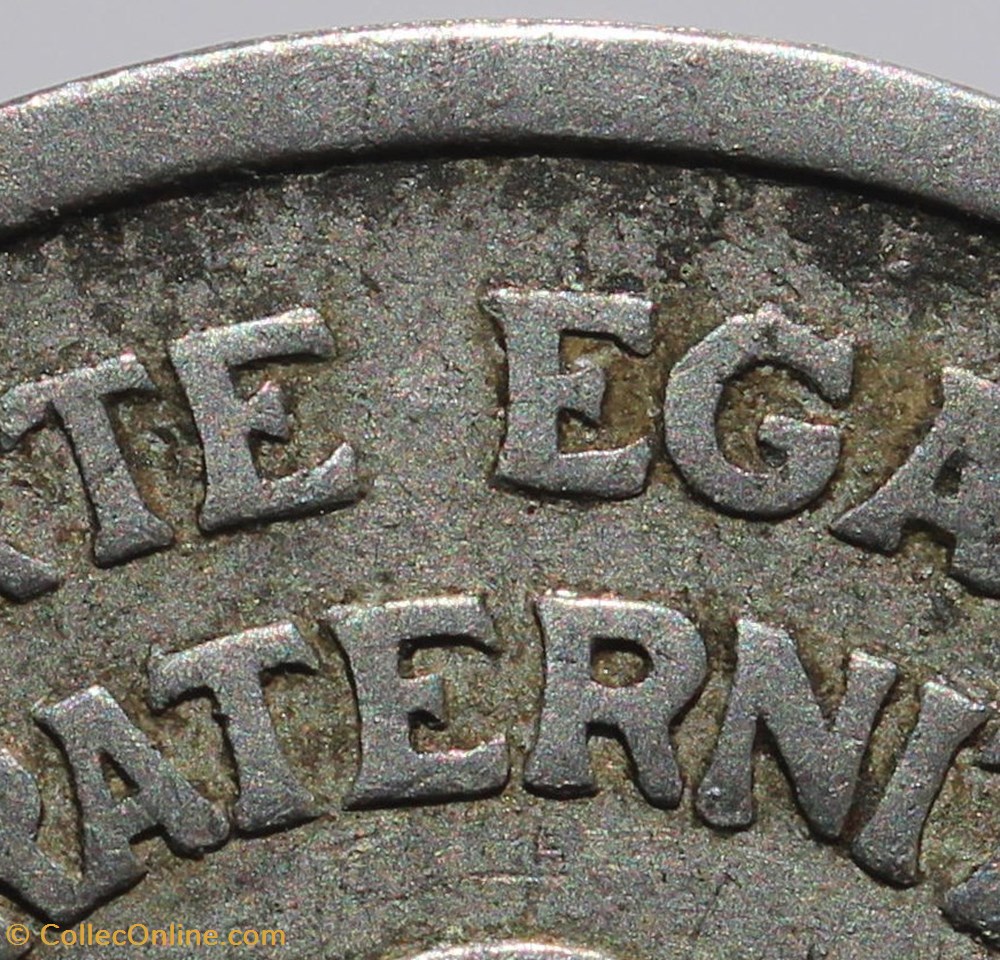 F-269 - Morlon - 2 frs. - 1946 coin bouché monnaies monde france f 269 morlon 2 frs 1946 coin bouche