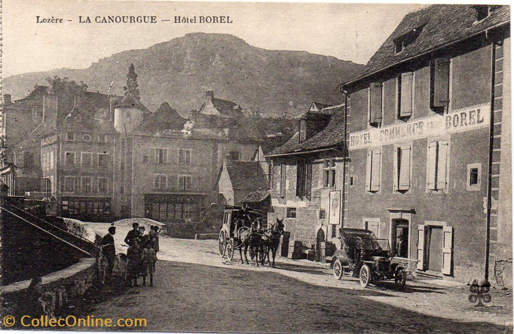 cartes postales europe france c27 hotel borel
