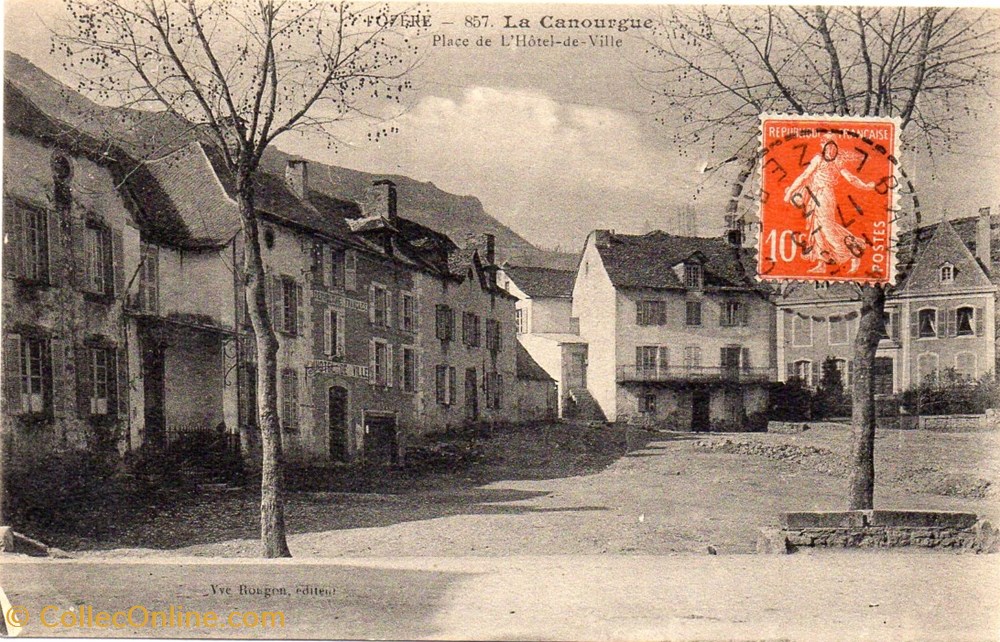 cartes postales europe france c18 857 place de hotel de ville