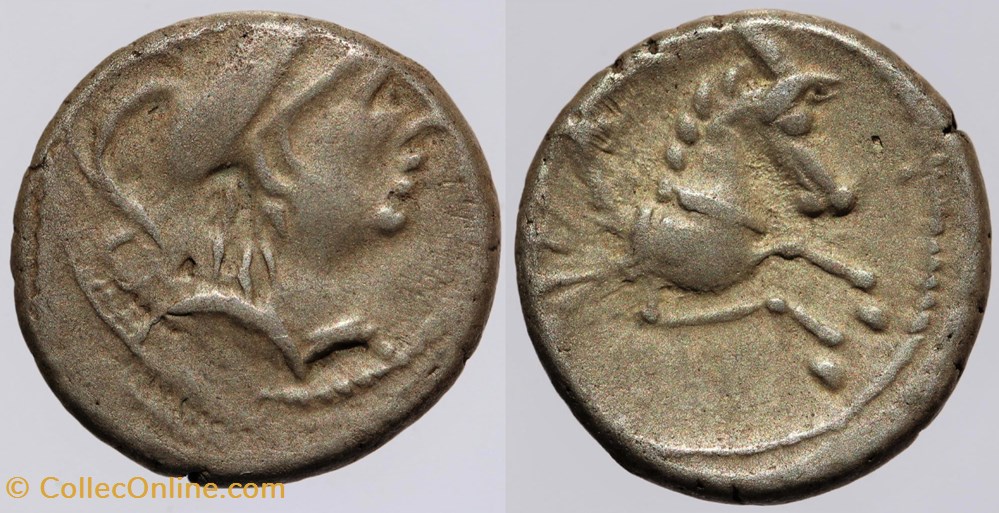 monnaies antiquite av jc ap celtes allobroges denier a hippocampe