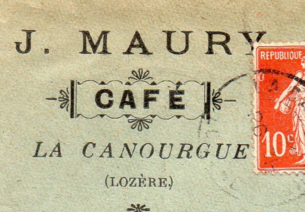 documents anciens factures commerciaux maury j 1907
