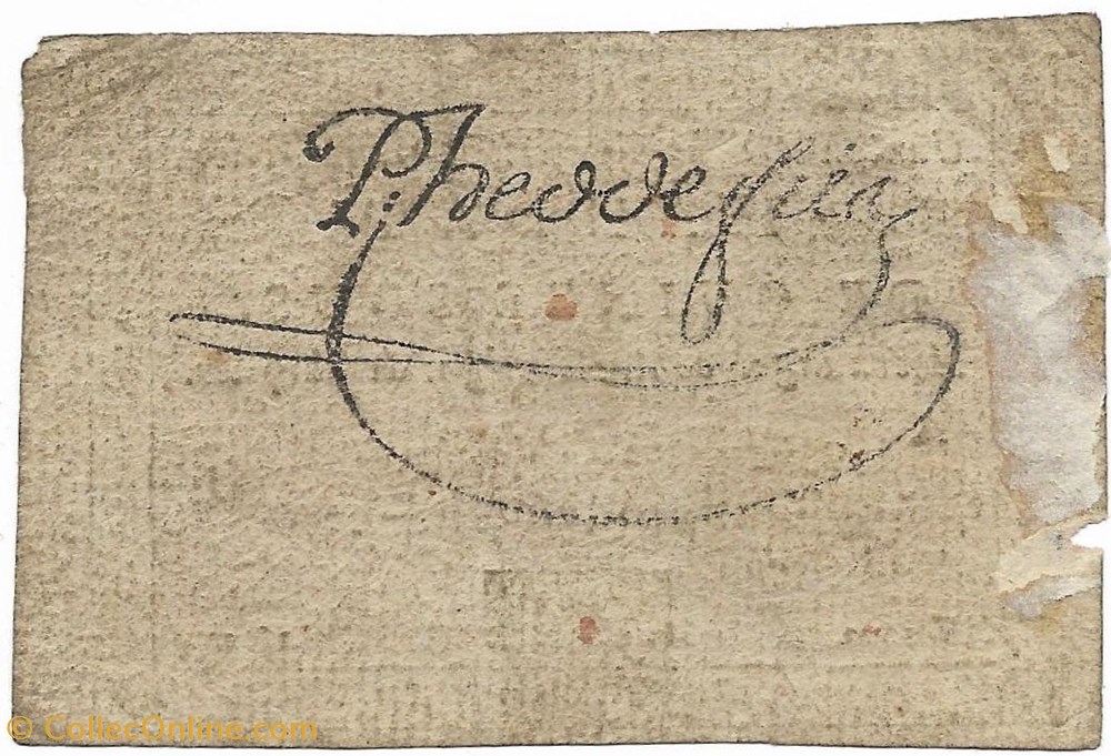 billets europe france billet de confiance grandrieu lozere 15 sous
