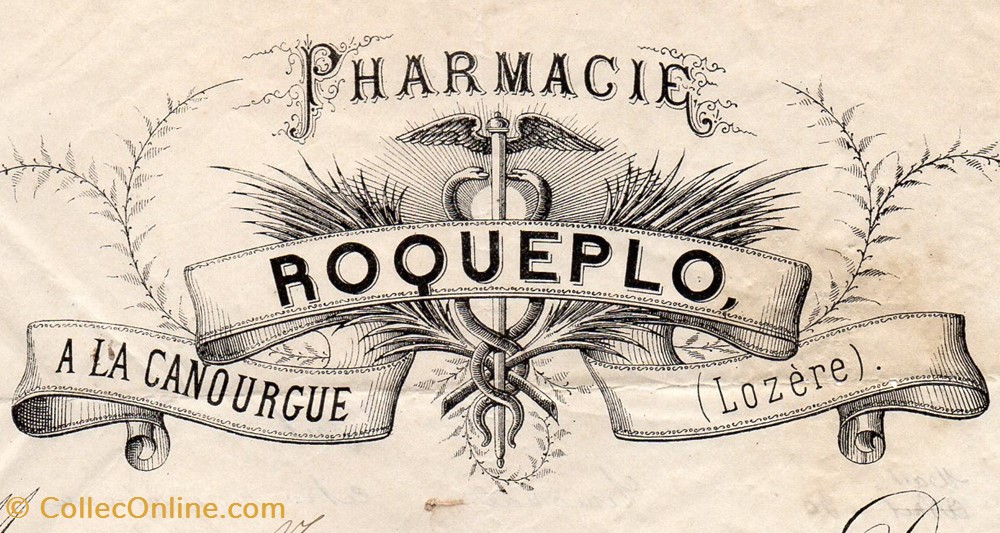 Roqueplo (1885) documents anciens factures commerciaux roqueplo 1885