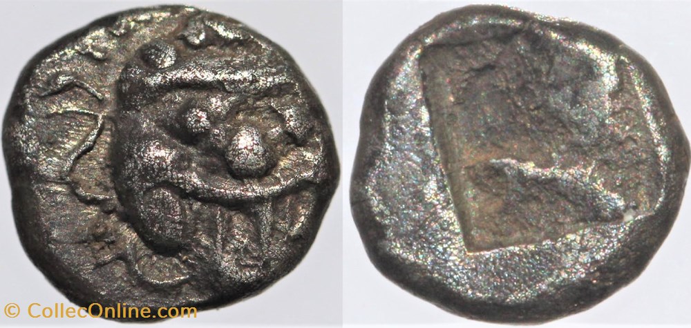 monnaies antiques av jc ap celtes massalia hemi obole a la tete de gorgone