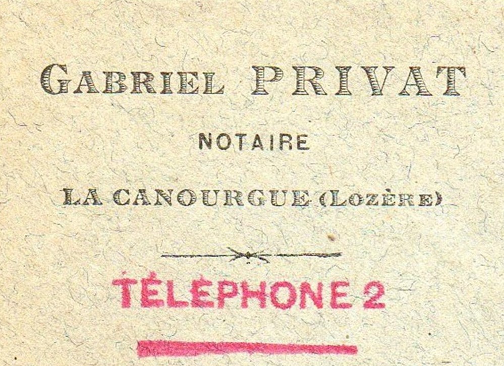 Privat Gabriel (1921) documents anciens factures commerciaux privat gabriel 1921