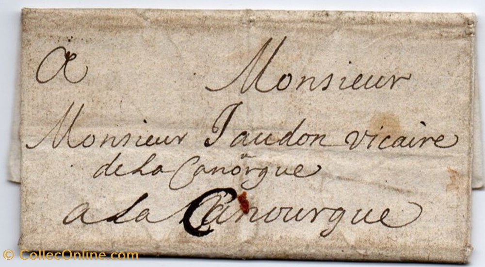documents anciens marques postales europe 1688 lettre du 8 mars