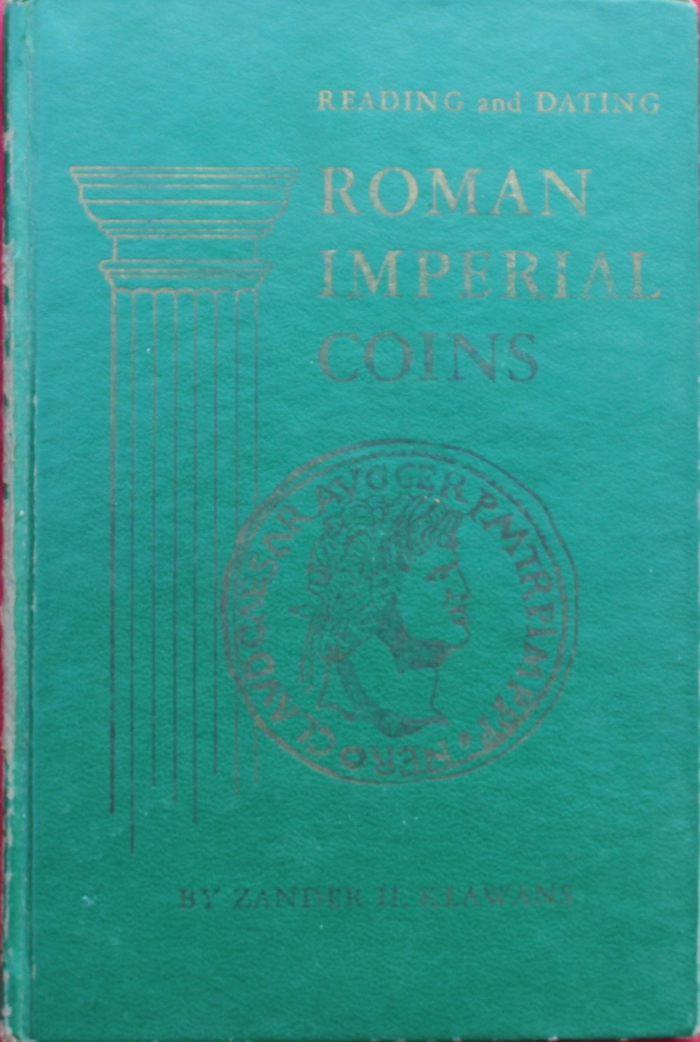 1959 - Reading and dating roman... - Zander H. Klawans monnaies livres ouvrages 1959 reading and dating roman zander h klawans