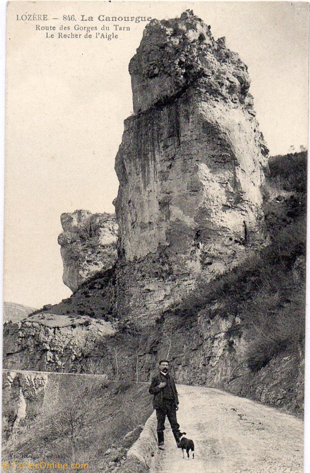 cartes postales europe france c18 846 rocher de aigle