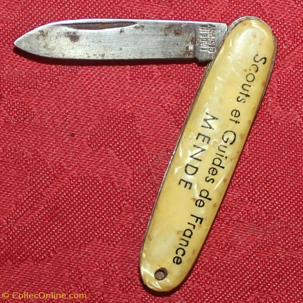 Petit couteau des scouts et guides de France, Mende couteaux poches petit couteau des scouts et guides de france mende