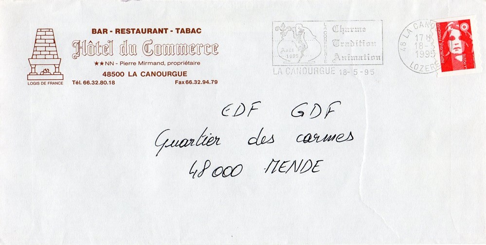 Mirmand Pierre (1995) documents anciens factures commerciaux mirmand pierre 1995