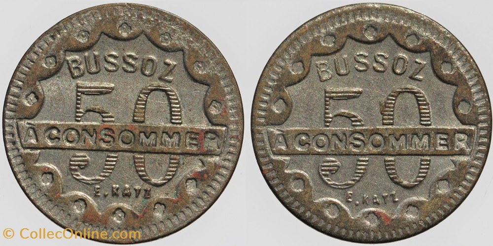 Jeton à consommer - 50 centimes monnaies monde france jeton a consommer 50 centimes