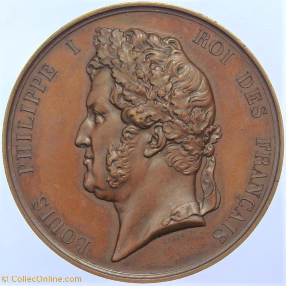medailles france 1840 societe academique de mende