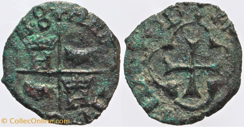 monnaies europe medievale france royales dy 1271a henri iv liard