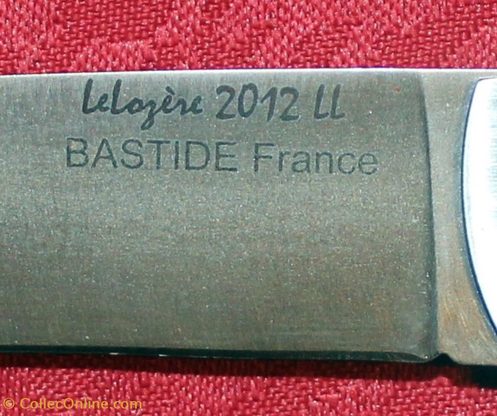 Couteau le Lozère, Bastide S.A.R.L. - 2012 4 couteaux regionaux couteau le lozere bastide s a r l 2012