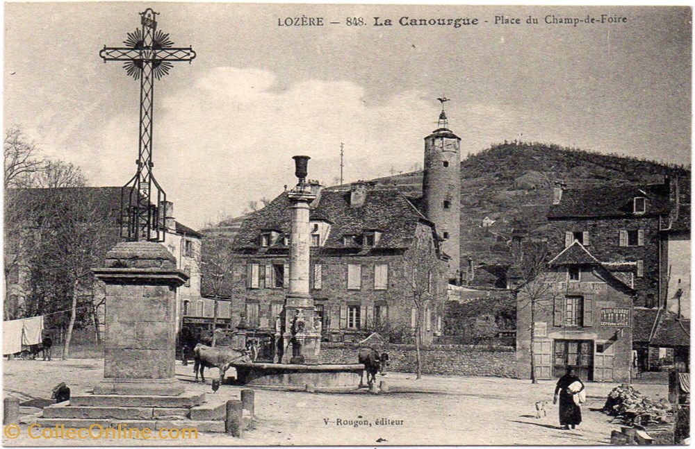 cartes postales europe france c18 848 place du champ de foire