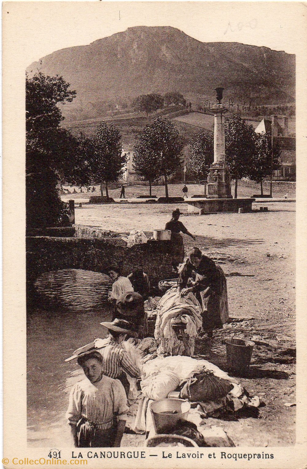 cartes postales europe france c03 491 le lavoir et roqueprains
