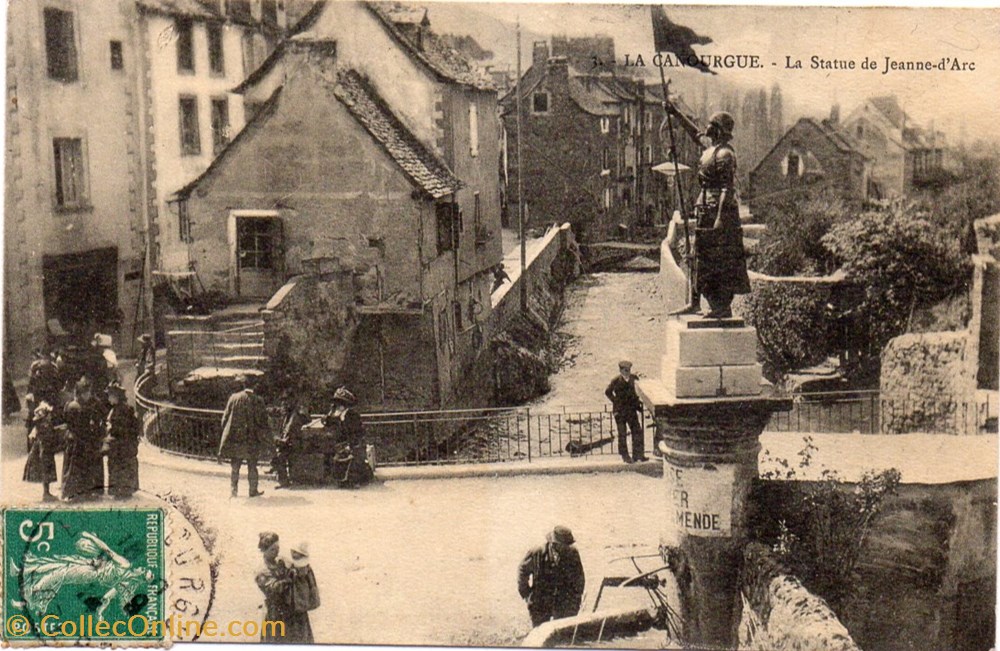 cartes postales europe france c03 la statue de jeanne d arc