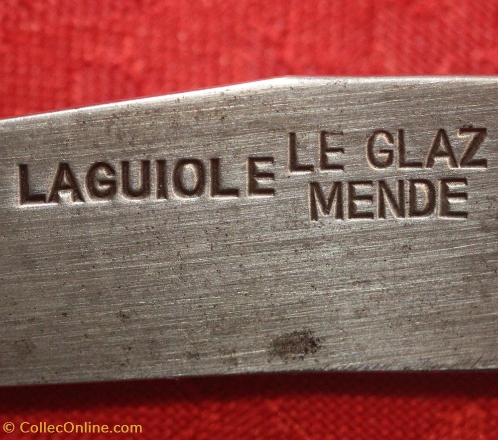 Laguiole, Le Glaz à Mende 4 couteaux regionaux laguiole le glaz a mende