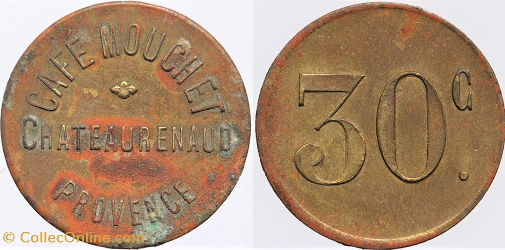 71 - Louhans, 30 centimes monnaies monde france 71 louhans 30 centimes