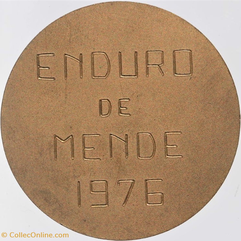 medailles france 1976 enduro de mende