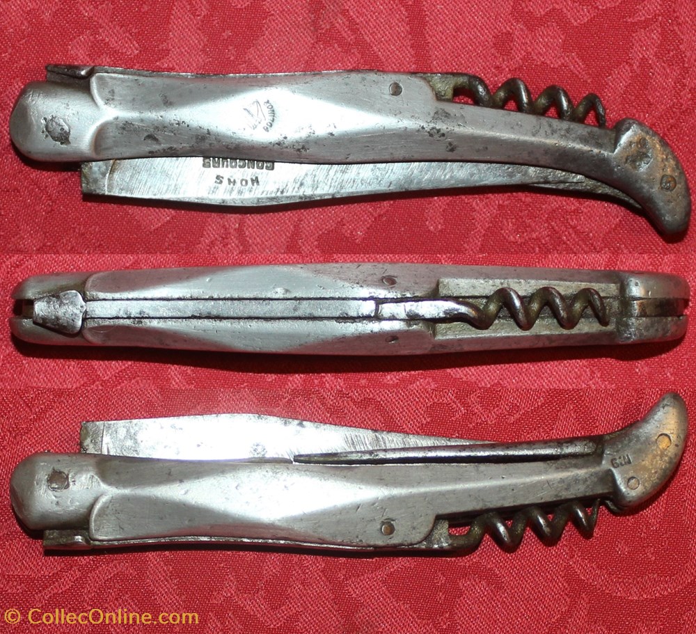 couteaux laguiole besset aluminium