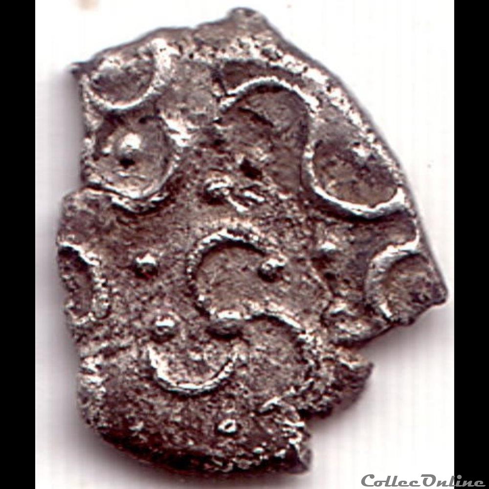 Savès assimilable 390 et 257 - Obole au triskèle monnaie antique gauloise saves assimilable 390 et 257 obole au triskele