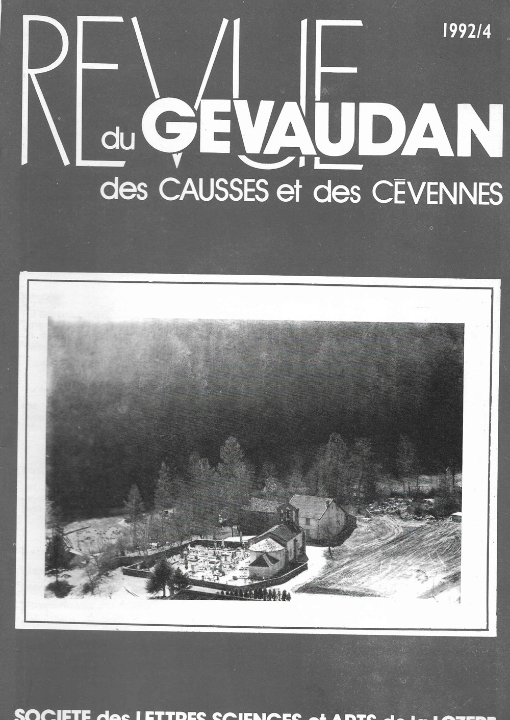 1992 - Revue du Gévaudan des Causses et des Cévennes livres bd revues 1992 revue du gevaudan des causses et des cevennes