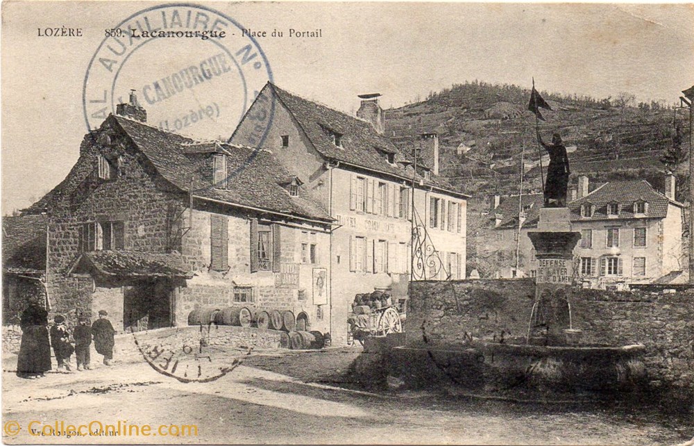 cartes postales europe france c18 859 place du portail