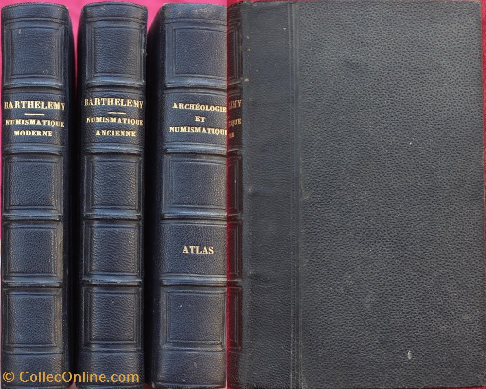 1866 - Nouveau Manuel de Numismatique... - J.B.A.A. Barthélémy monnaies livres ouvrages 1866 nouveau manuel de numismatique j b a a barthelemy