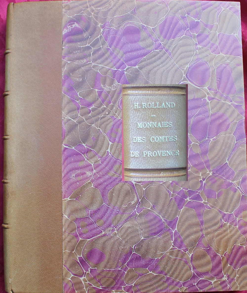 1956 - Monnaies des Comtes de Provence - H. Rolland livres ouvrages 1956 monnaies des comtes de provence h rolland